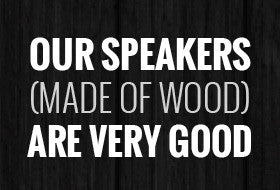 Wood Speakers